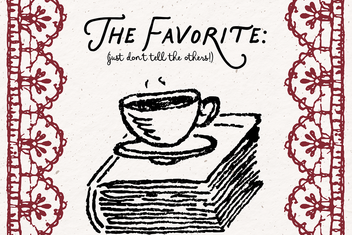 Library Doodle Clipart, Reading, an Object Illustration by The October Creative (Photo 5 of 6)