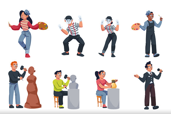 Creative Artists Character Set preview 2
