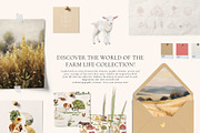 Farm Life Watercolor Collection, an Object Graphic by Julia Dreams (Thumbnail 2 of 12)