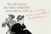 Natural Cottage - Handmade Font Duo, a Serif Font by Bale Type (Thumbnail 11 of 12)