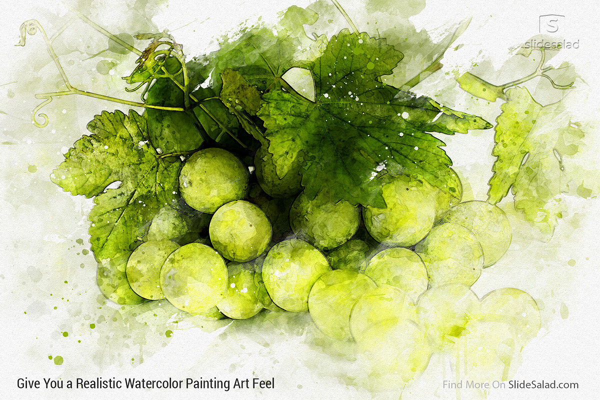 #1 Watercolor Photoshop Mock-ups, an Action Add-On by SlideSalad (Photo 5 of 44)