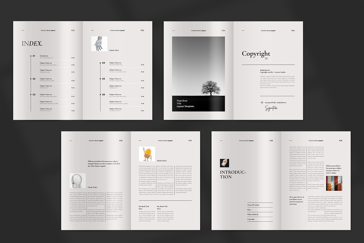 Book Layout Template, a Brochure Template by UnifyArts (Photo 15 of 17)