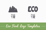 4 Eco Food Logos, a Branding & Logo Template by Zhemchuzhina (Thumbnail 5 of 5)