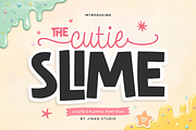 Cutie Slime - A Playful Font Duo, a Handwritten Font by Ainun Jinan (Thumbnail 1 of 9)