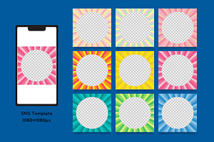 Instagram Template  9pattern