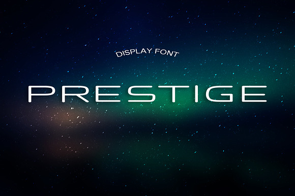 PRESTIGE font preview 4