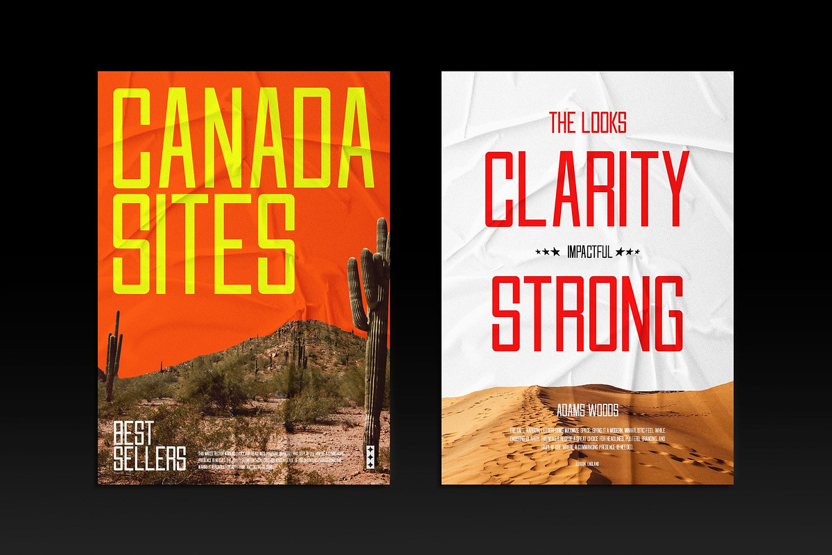 Rector, a Sans Serif Font by Lemockup (Photo 7 of 13)