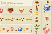 Watercolor Coffee Time collection, a Decorative Illustration by Aurella Art (Thumbnail 11 of 14)