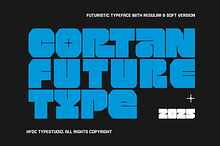 Cortan Futuristic Bold Typeface
