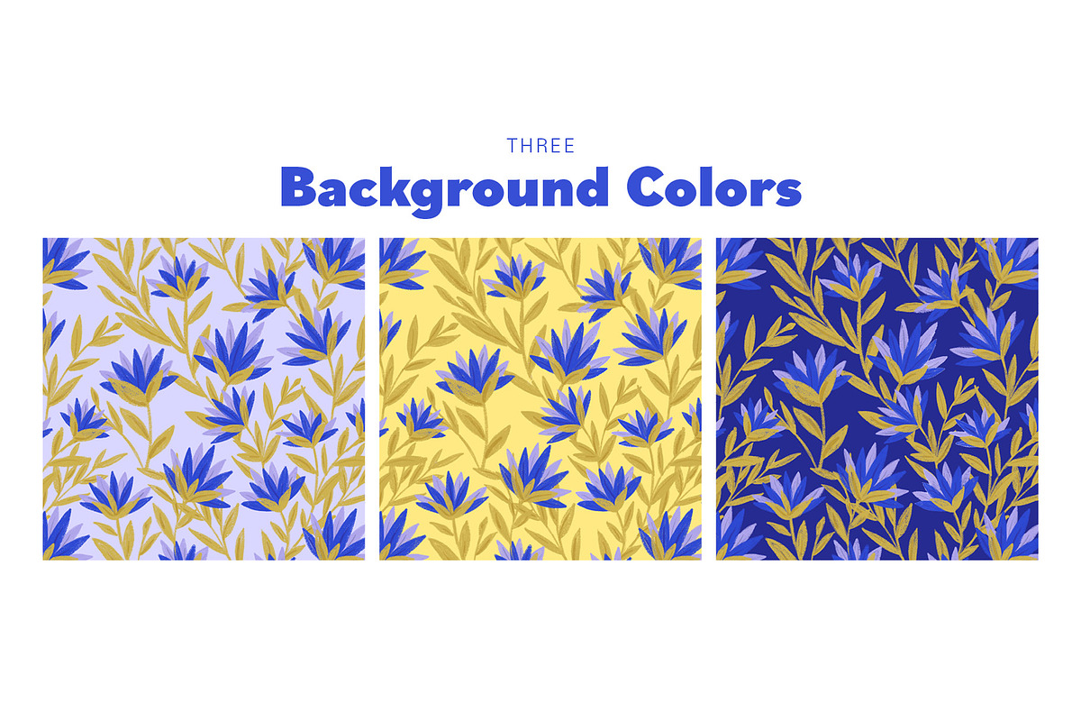 Abstract Botanical Seamless Pattern, a Pattern Graphic by Annie Tyndall Creative (Photo 7 of 12)
