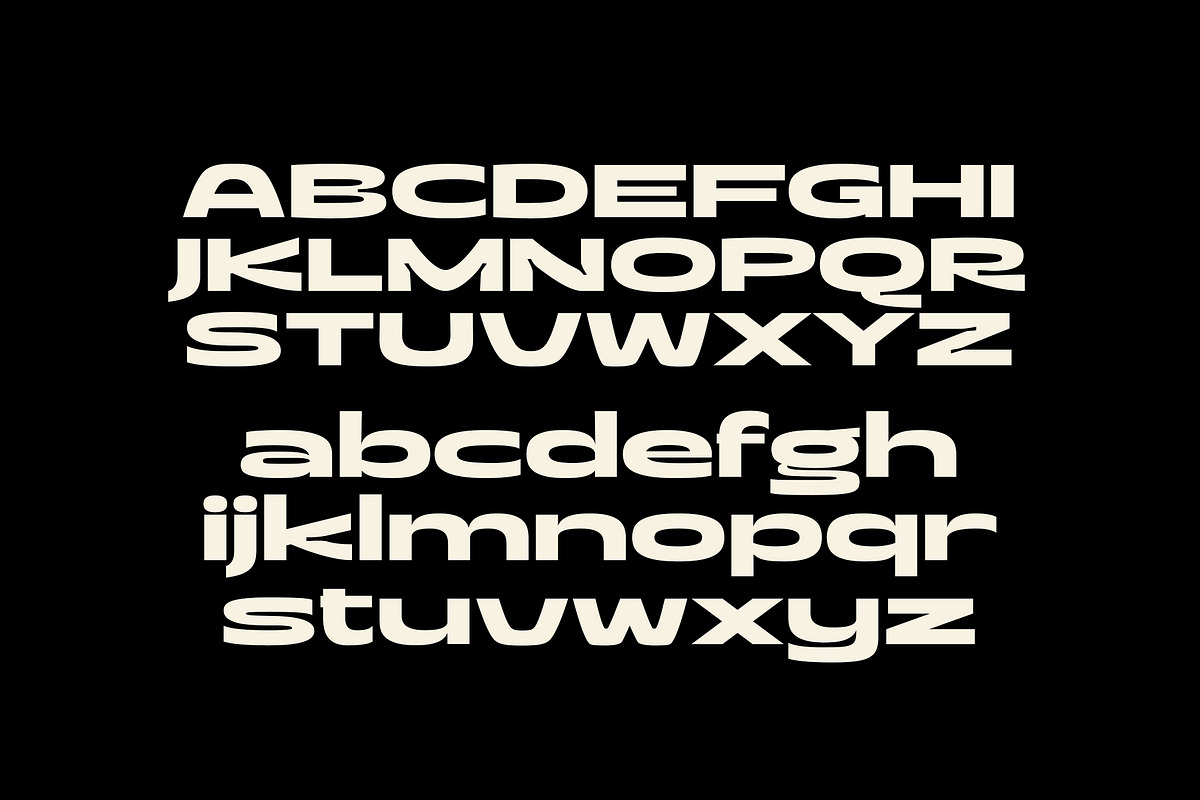 Concrete Forge Extended Typeface, a Sans Serif Font by Get Studio (Photo 5 of 9)