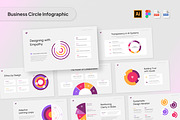 Business Circle Infographics, a Presentation Template by Antstheme (Thumbnail 1 of 2)