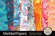 Marbled Background Textures, a Texture Graphic by Clikchic Designs (Thumbnail 1 of 5)