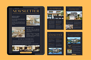 Realtor Newsletters Canva Templates, a Templates & Theme by TemplateCastleStore (Thumbnail 3 of 9)