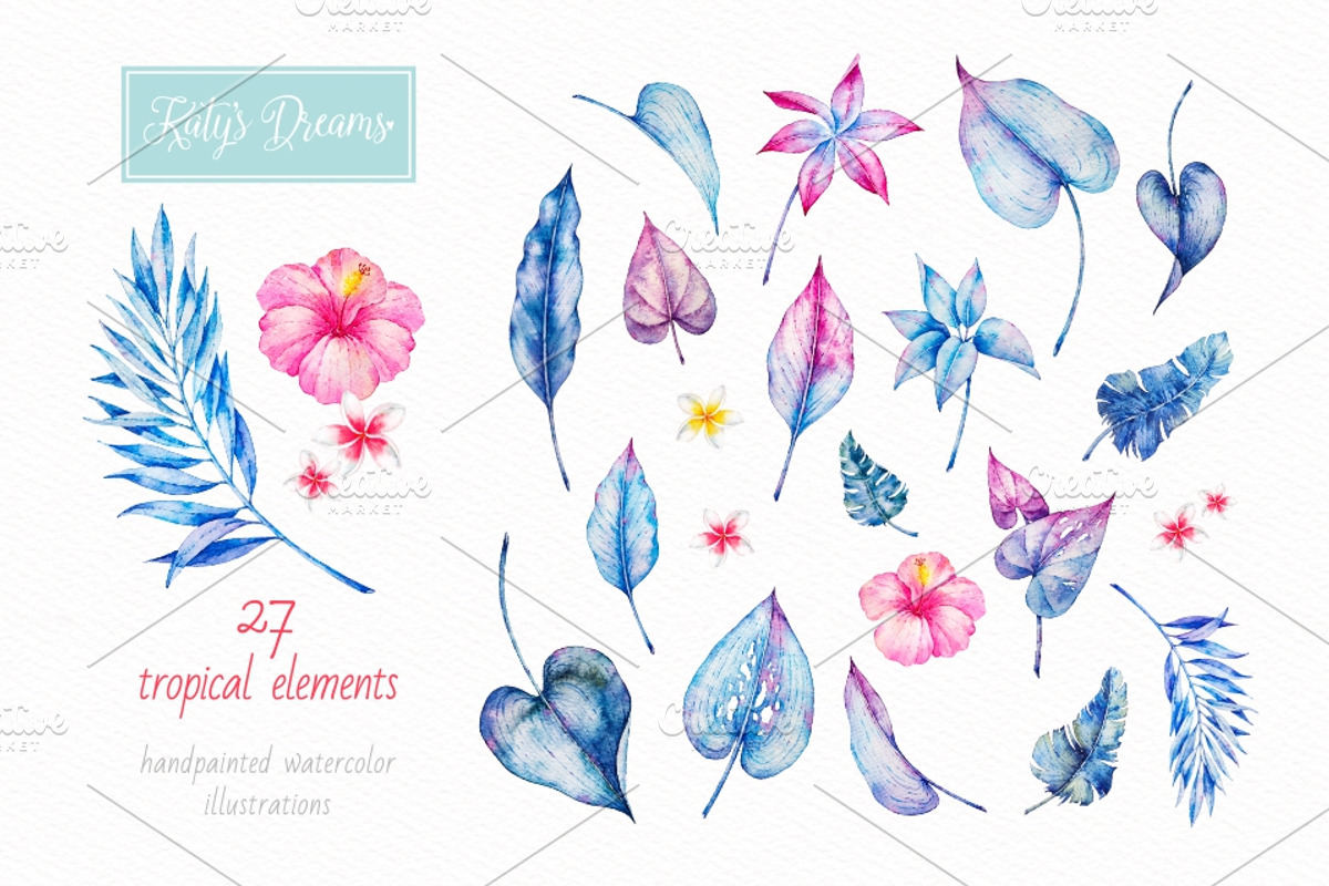 Tropical Paradise. Watercolor, an Animal Illustration by Ekaterina Mikheeva (Photo 2 of 6)