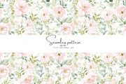 Pastel floral seamless pattern jpeg, a Pattern Graphic by Pink Studio Art (Thumbnail 1 of 5)