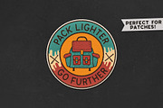 Retro Camp Adventure Badges Kit, a Branding & Logo Template by JeksonGraphics (Thumbnail 7 of 12)