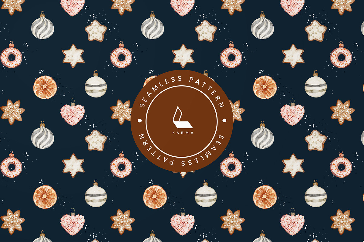 Merry & Bright Christmas Set, a Decorative Illustration by Karma (Photo 15 of 22)