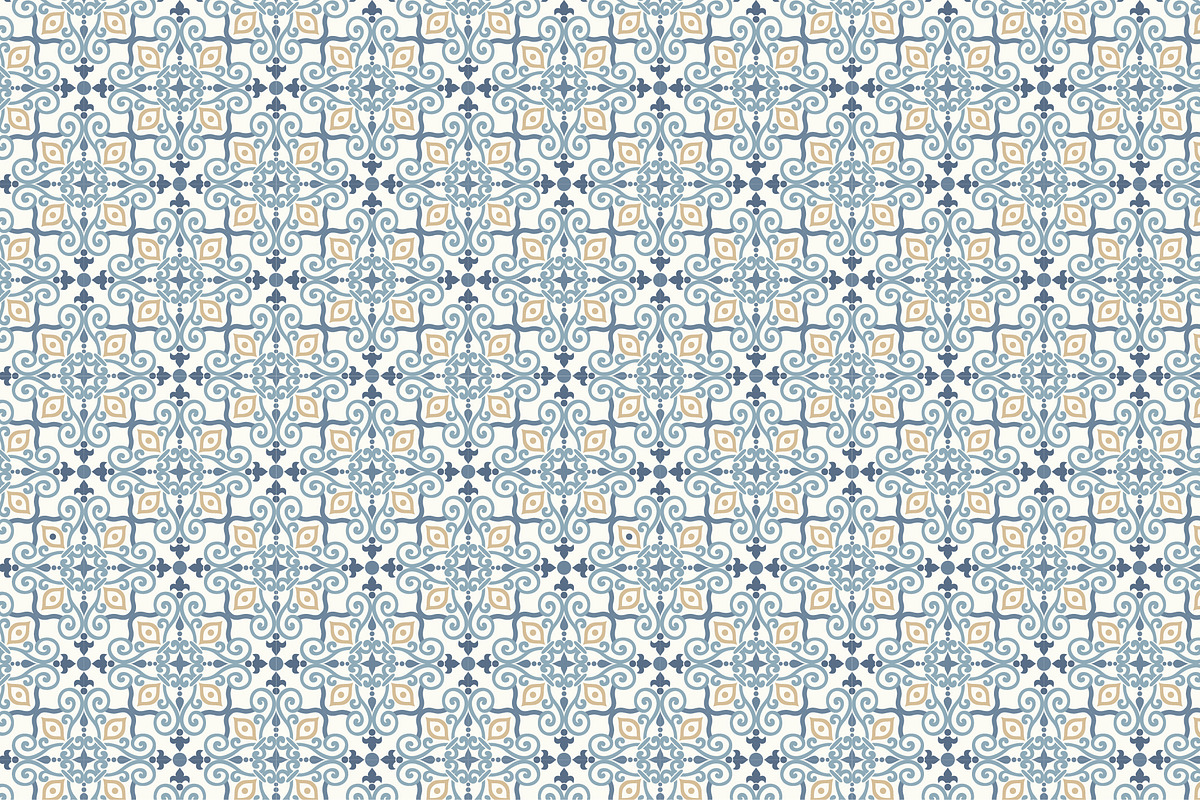Arabic ornamental seamless patterns, a Pattern Graphic by Alonka's Illustrations (Photo 7 of 7)