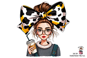 10 Adorable Coffee Lover Clipart PNG, a Graphic by Clipart Bloom (Thumbnail 7 of 11)