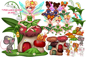 Magic fairy forest