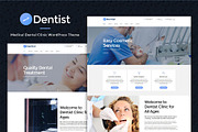 Dentist Dental Clinic Medical Theme, a WordPress Template by MatchThemes (Thumbnail 1 of 2)
