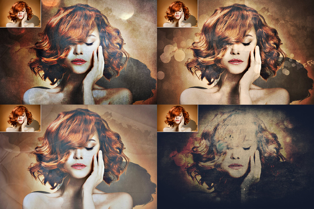 Vintage Grunge Photo FX Generator, a Graphic by the little wonder shop (Photo 4 of 10)