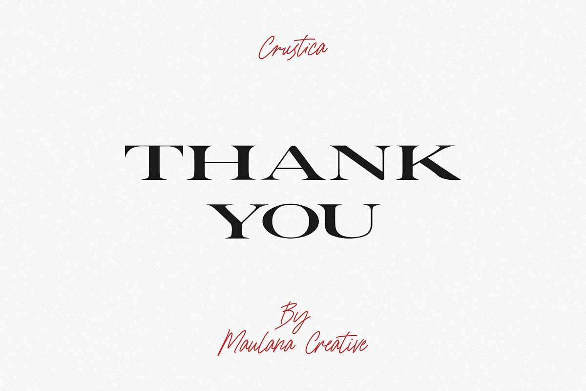 Crustica Font Duo Serif Script Type, a Script Font by Maulana Creative (Photo 6 of 7)