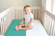 Crib Sheet with Baby Boy Mockup BD04, a Product Mockup by JENLYNN Stock Shop (Thumbnail 4 of 9)