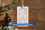 hanging tag with ribbon mockup, an Advertising Mockup by Rami's Mockups (Thumbnail 3 of 3)
