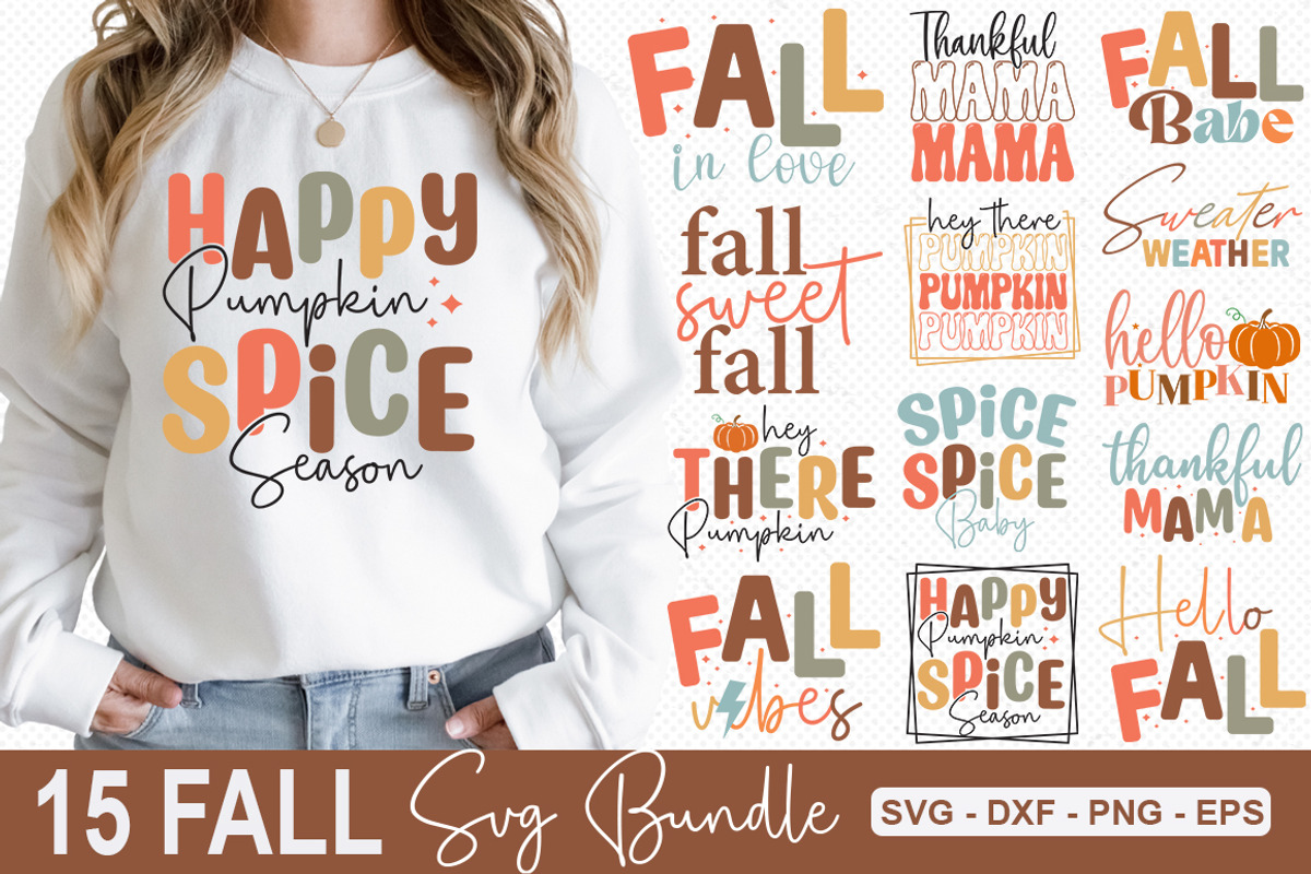 Fall SVG Bundle, a Graphic by Buysvgbundles (Photo 1 of 9)