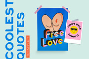 Quotes BUDLE - over 600 phrases, an Object Graphic by Ruslana Lubenets (Thumbnail 8 of 22)