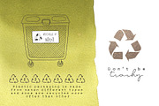 Recycle symbols, an Icon by Olga Bonitas (Thumbnail 5 of 5)