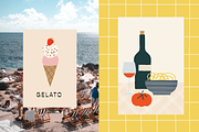 Italian Food Illustrations, a Food Illustration by Gross Illustrations (Thumbnail 2 of 6)
