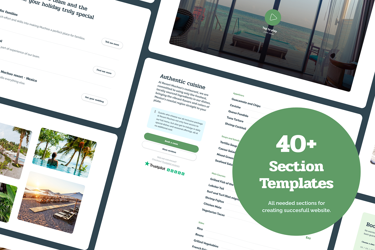 Paradise Hotel Resport - Template, a Websites & App Template by Petr Bilek (Photo 2 of 2)