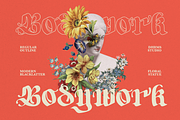 Bodywork - Modern Blackletter, a Blackletter Font by Dharmas Foundry (Thumbnail 1 of 15)