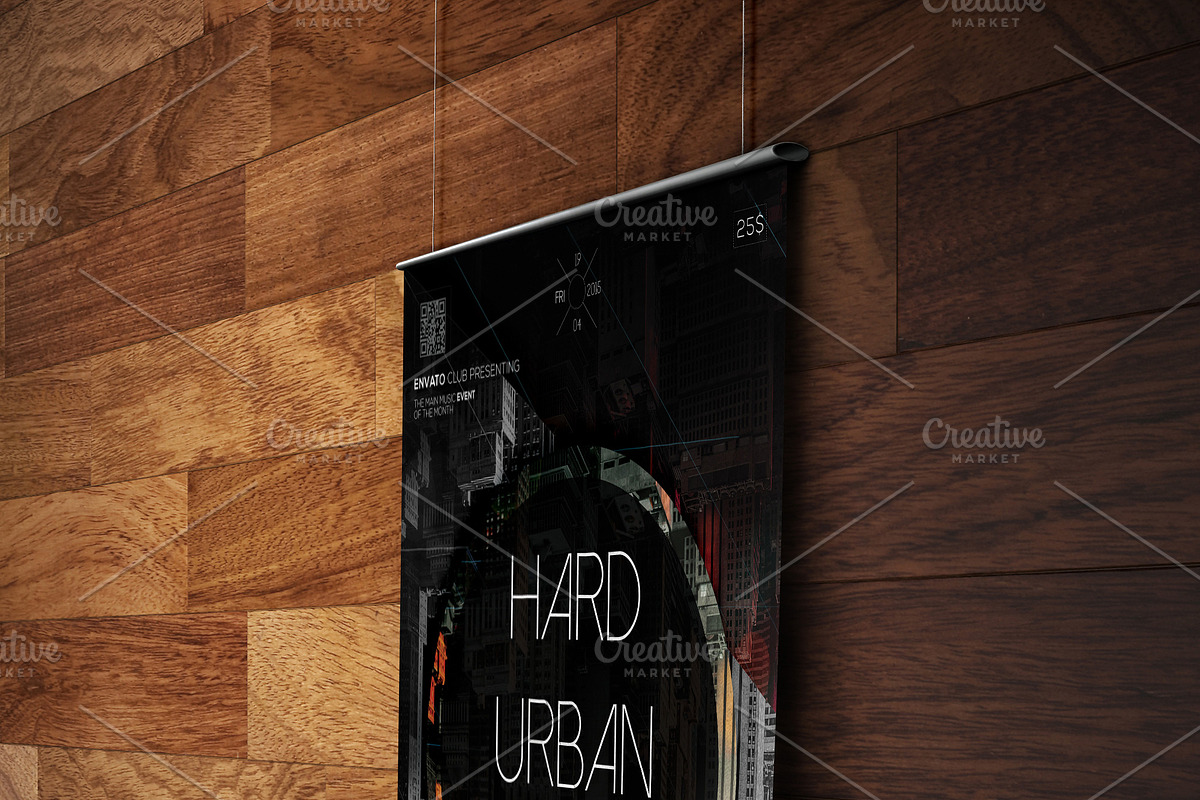 A4 Flyer & Poster Mock-up, a Print Template by CREATIVE DUDE (Photo 6 of 7)