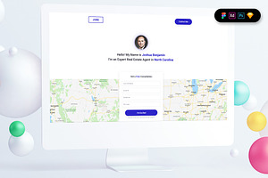 Real Estate Agent Landing Page