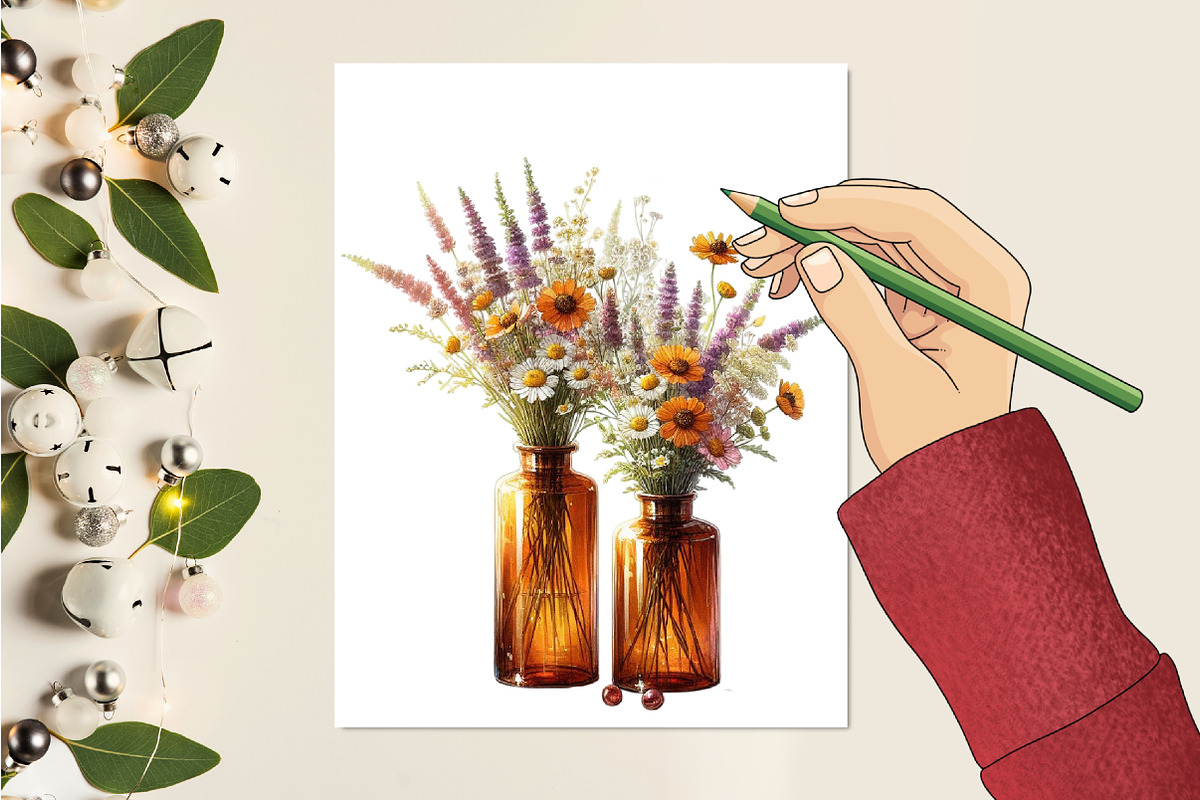 Amber Spring Cozy Home Cliparts, a Transportation Illustration by RobertsArt (Photo 5 of 7)