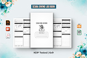 Editable Scuba Diving Logbook, a Templates & Theme by Mondols Graphic (Thumbnail 1 of 2)