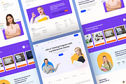Woks - Online Course Landing Page, a Landing Page Template by SundayWorkTeam (Thumbnail 3 of 3)