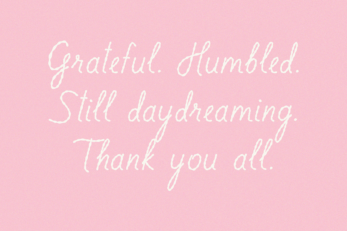 The Daydreamer Romantic Font DUO, a Handwritten Font by AnMark (Photo 13 of 13)