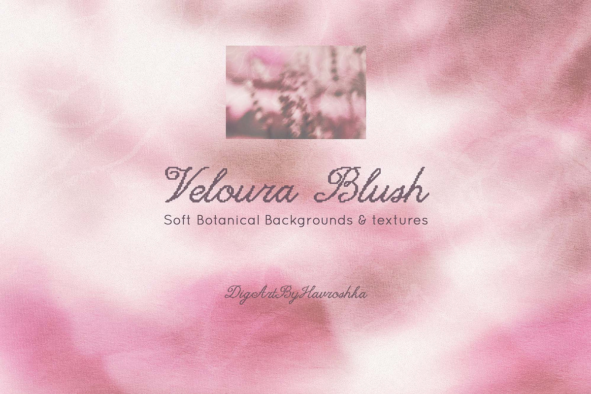 Veloura Blush textured backgrounds, a Texture Graphic by DigARTbyHavroshka (Photo 12 of 12)