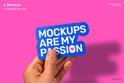 Sticker's Branding Mockup Bundle, a Packaging Mockup by Mocku (Thumbnail 12 of 25)