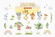 Savanna. Animal Collection, an Animal Illustration by StarJam (Thumbnail 4 of 7)