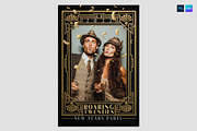 NYE Art Deco Flyer Template, a Flyer Template by BrandPacks (Thumbnail 1 of 3)