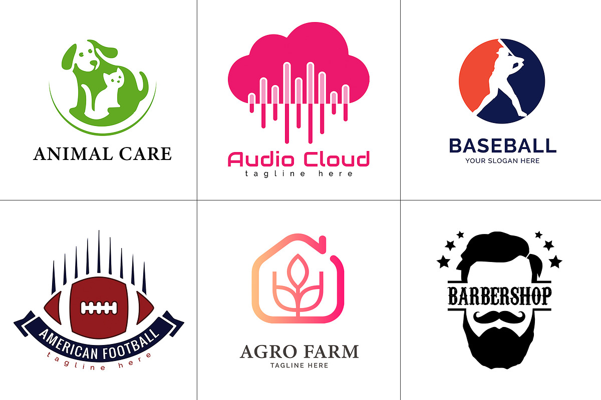 800+ Professional Logos Bundle, a Branding & Logo Template by Design Forest (Photo 42 of 48)
