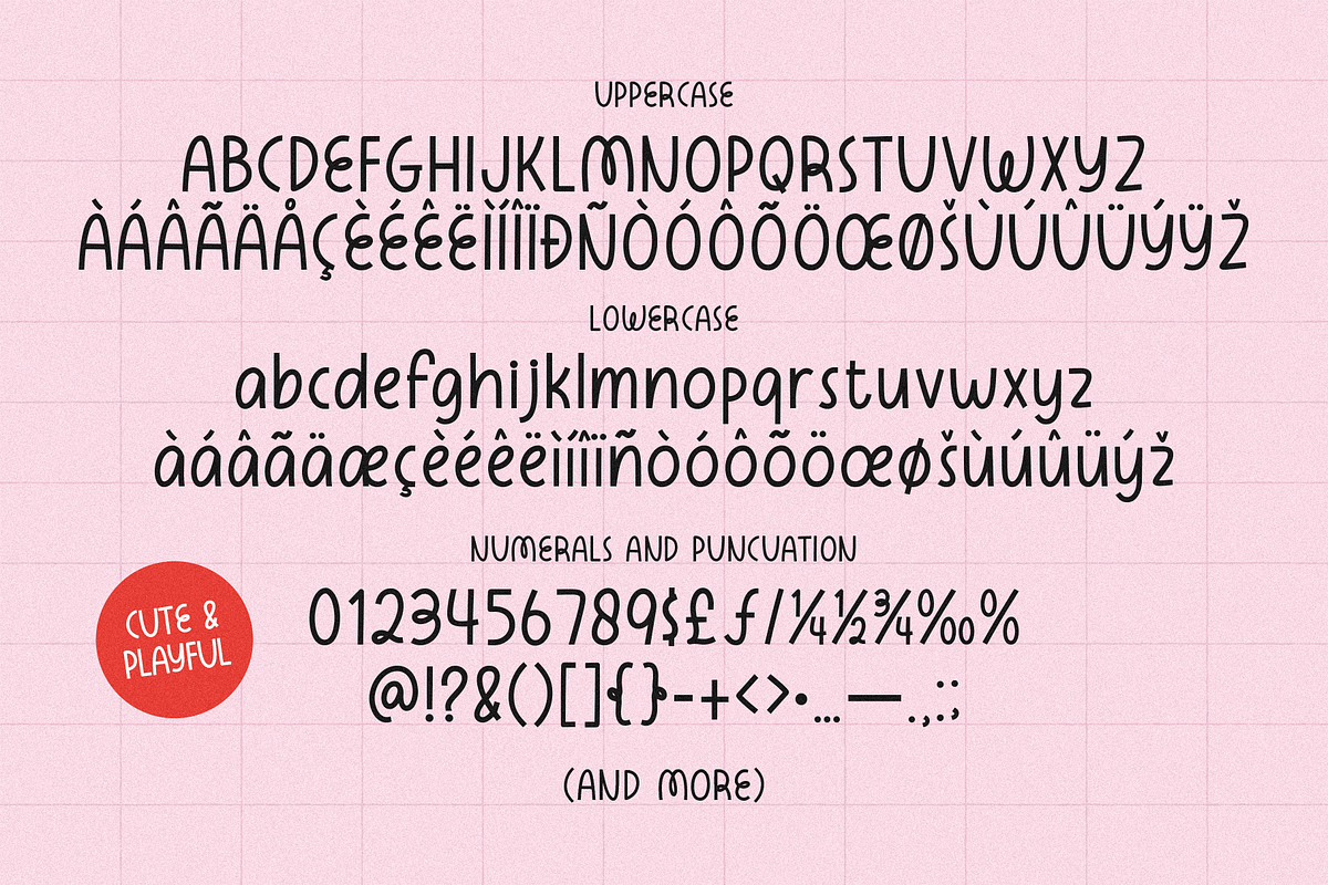 Eatwos - Quirky Font, a Handwritten Font by ™Creasi (Photo 6 of 6)