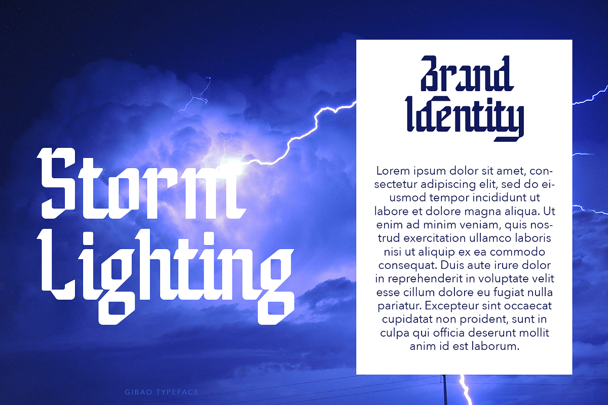 Gibao Typeface, a Font by TypeClassHeroes (Photo 10 of 15)