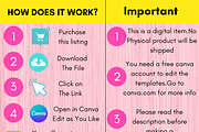 Editable Kids Daily Routine Cards, a Card Template by LA Design (Thumbnail 10 of 10)